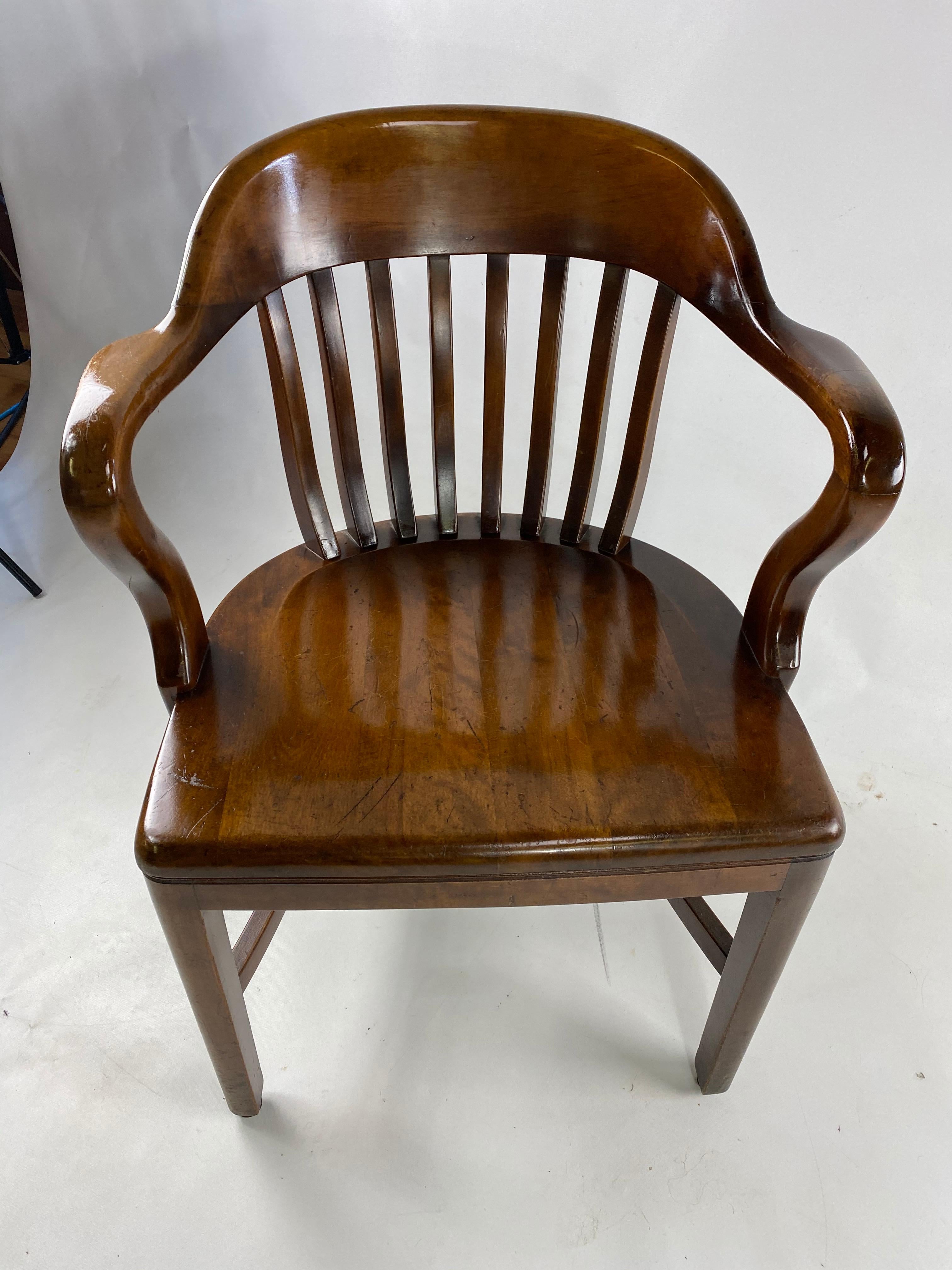 1940s Sikes Courthouse armchair.