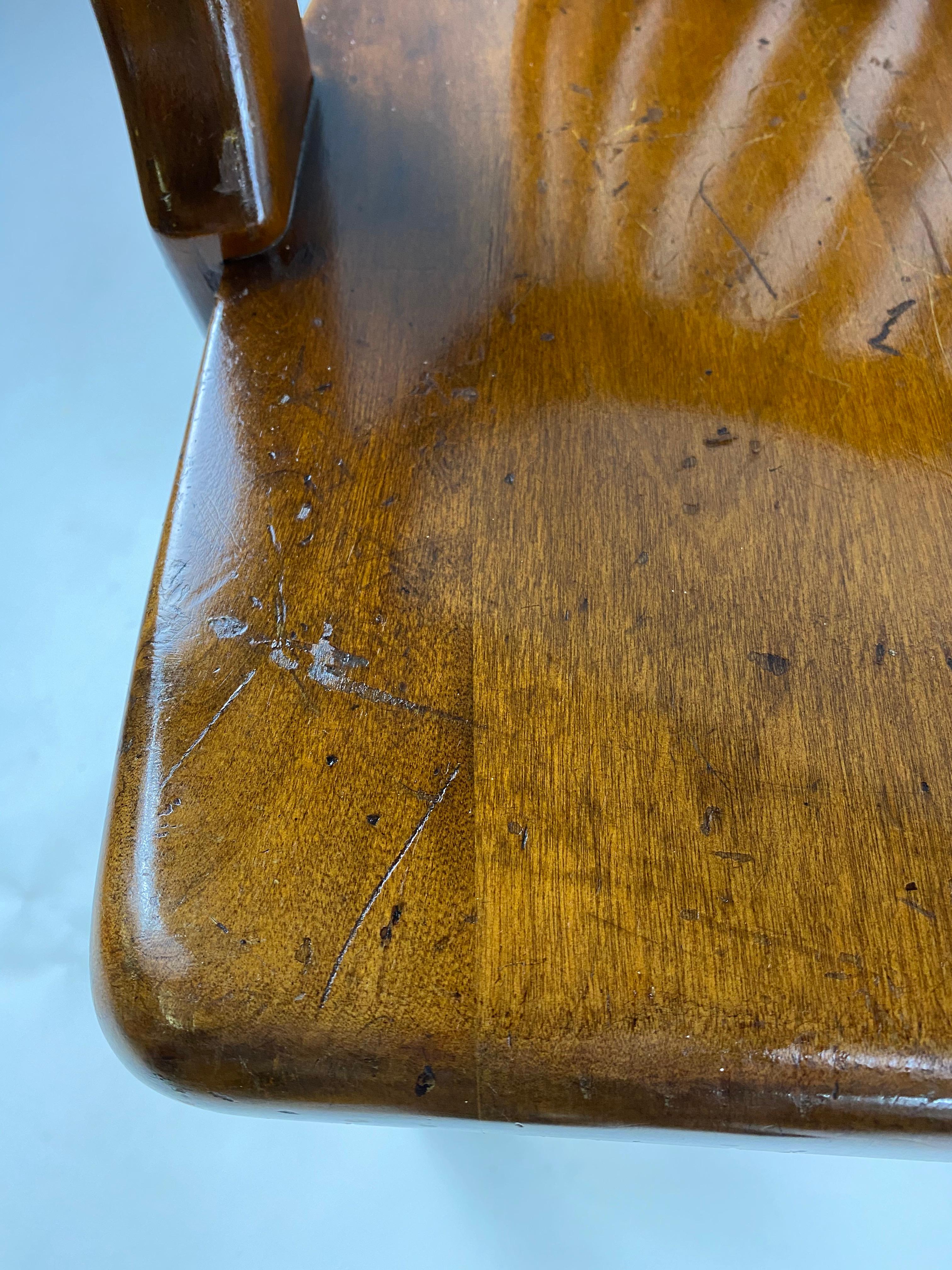 Mid-20th Century 1940s Sikes Courthouse Armchair