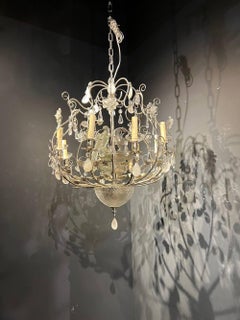 1940’s Silver Plated Chandelier