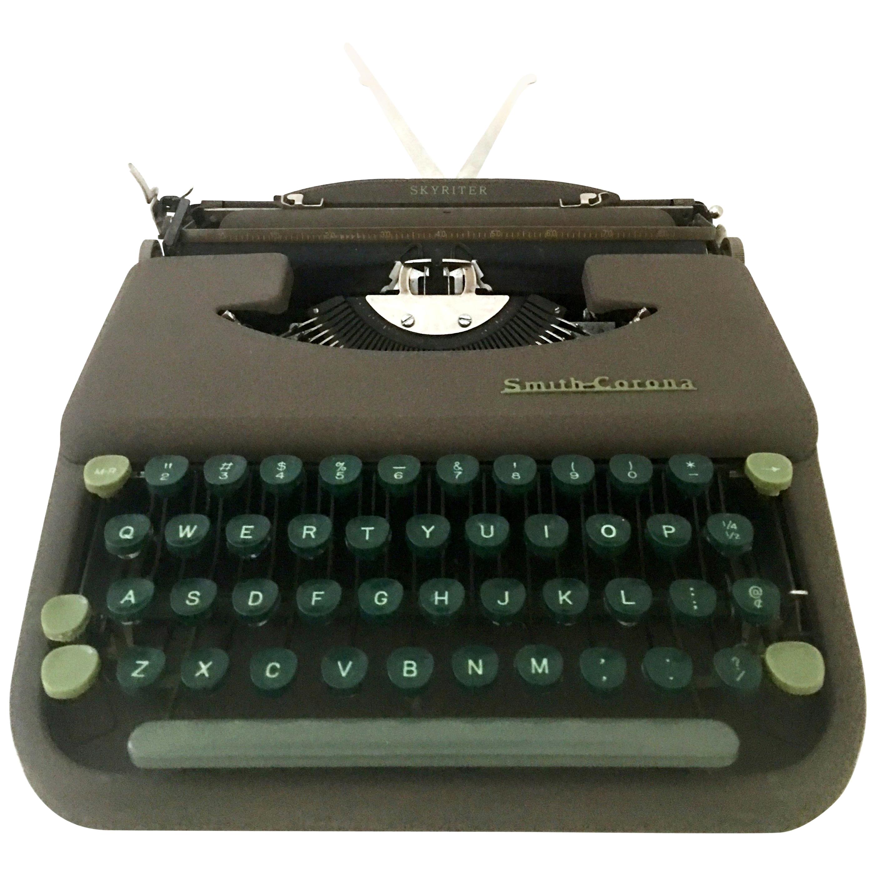 1940'S "Skywriter" Portable Typewriter by, L.C. Smith & Corono