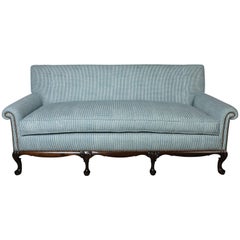 1940s Sofa with John Robshaw Fabric
