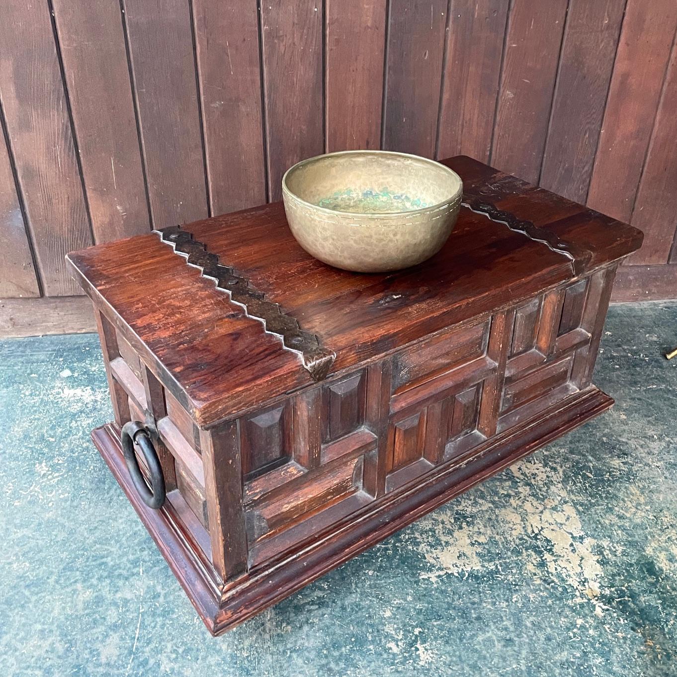 American 1940s Spanish Baroque style Trunk Vintage Mid-Century Old Hollywood Mansion For Sale