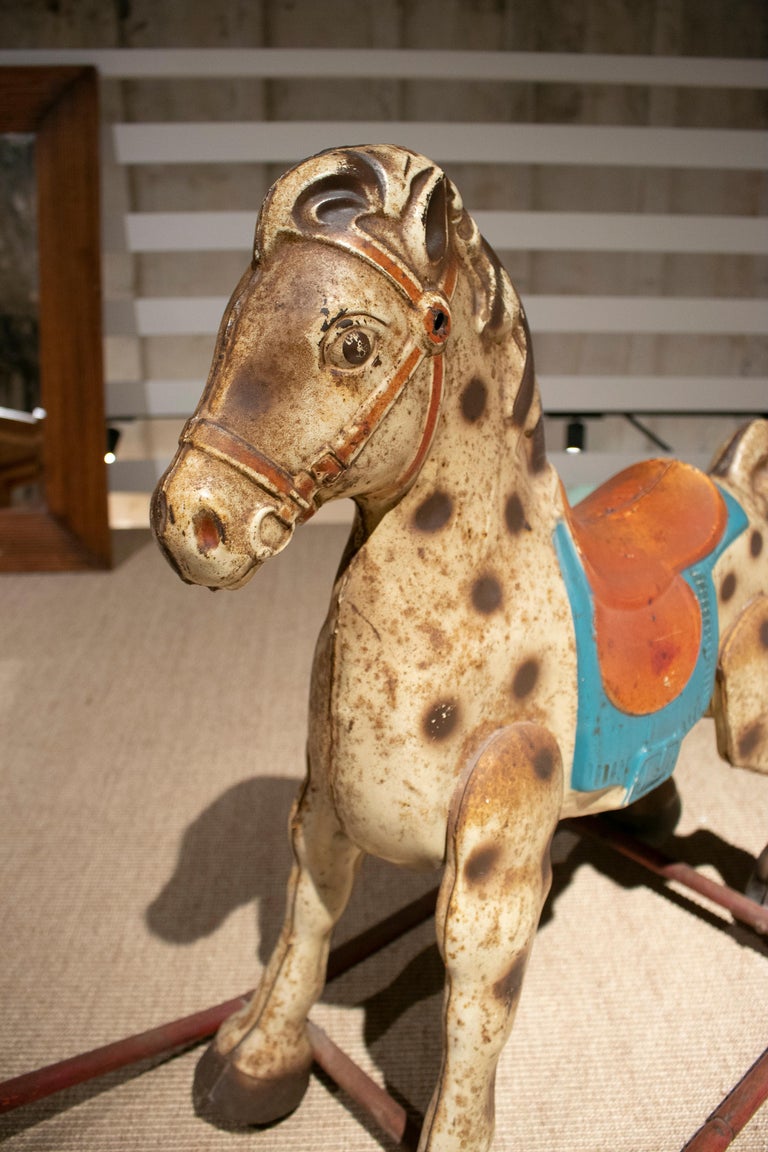 1940s-spanish-children-s-metal-toy-rocking-horse-at-1stdibs