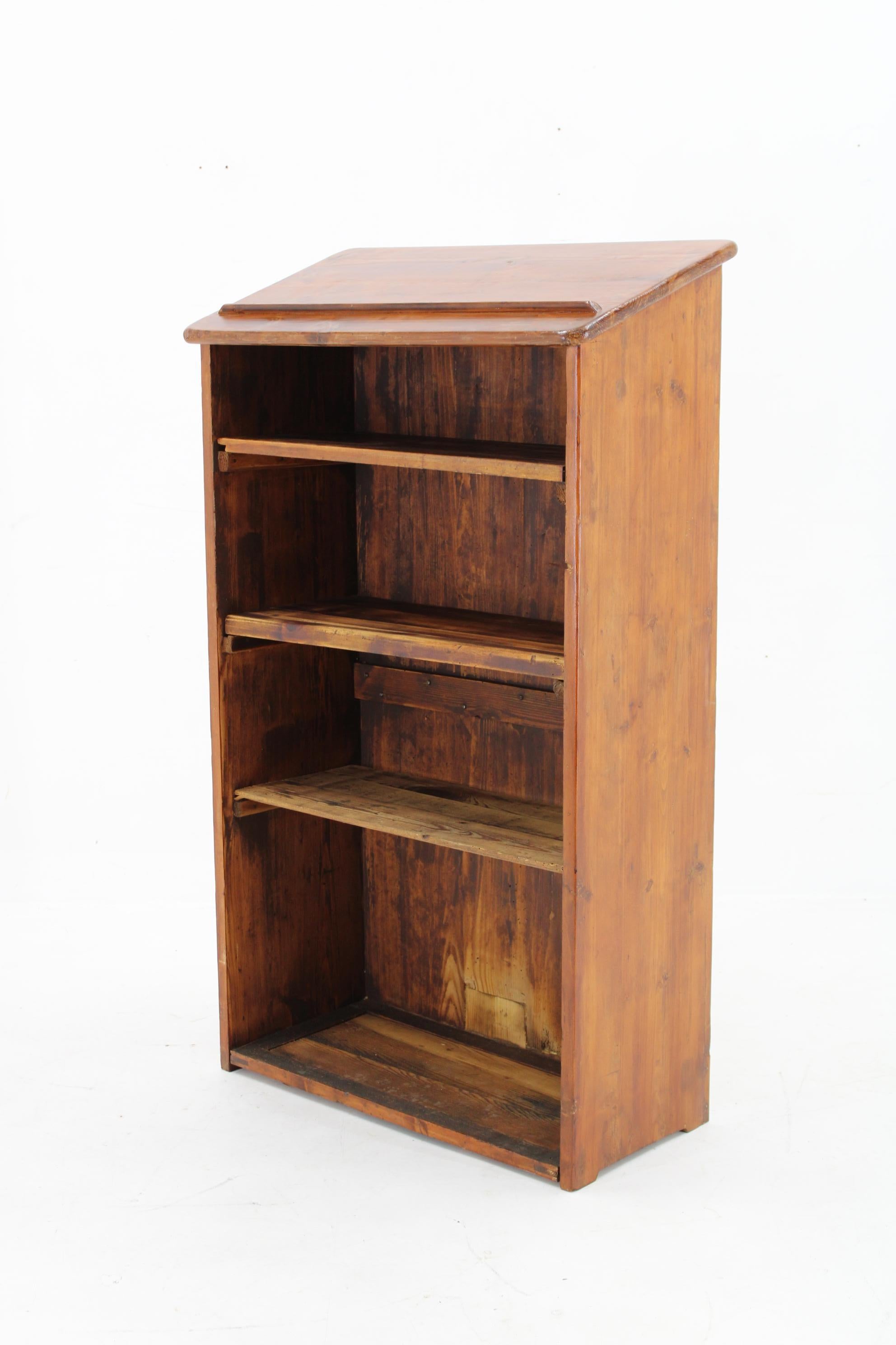 Mid-Century Modern 1940s Speech Table, Czechoslovakia For Sale