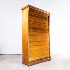 1940's Stolzenberg Tambour Front Cabinet, Twenty Four Klappets
