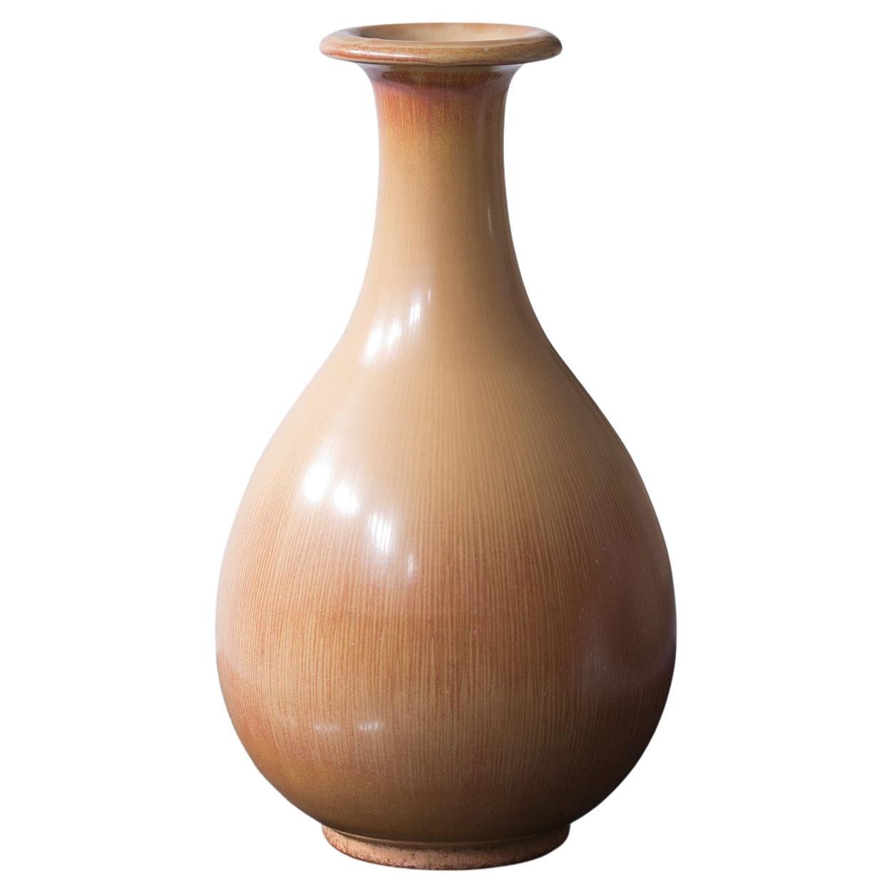 Scandinavian Modern 1940s Stoneware Vase by Gunnar Nylund, Sweden