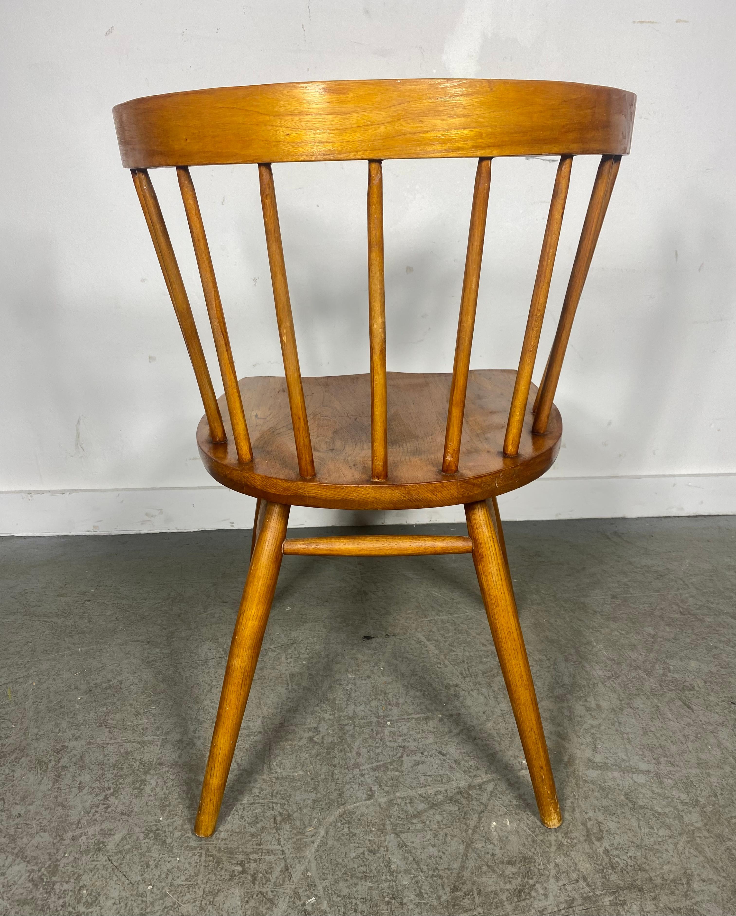 Mid-Century Modern 1940s Straight Chair by George Nakashima