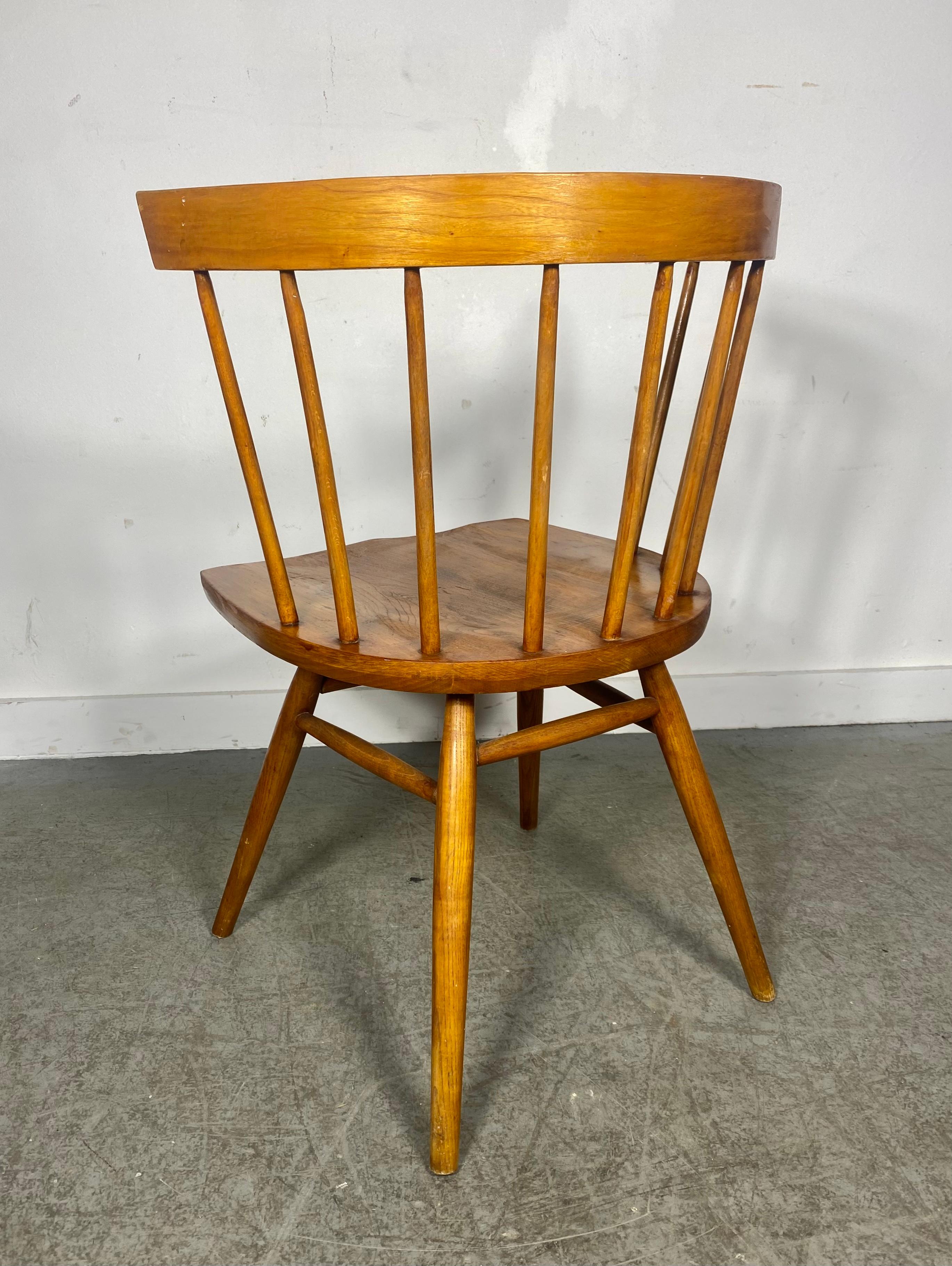 1940s Straight Chair by George Nakashima In Good Condition In Buffalo, NY