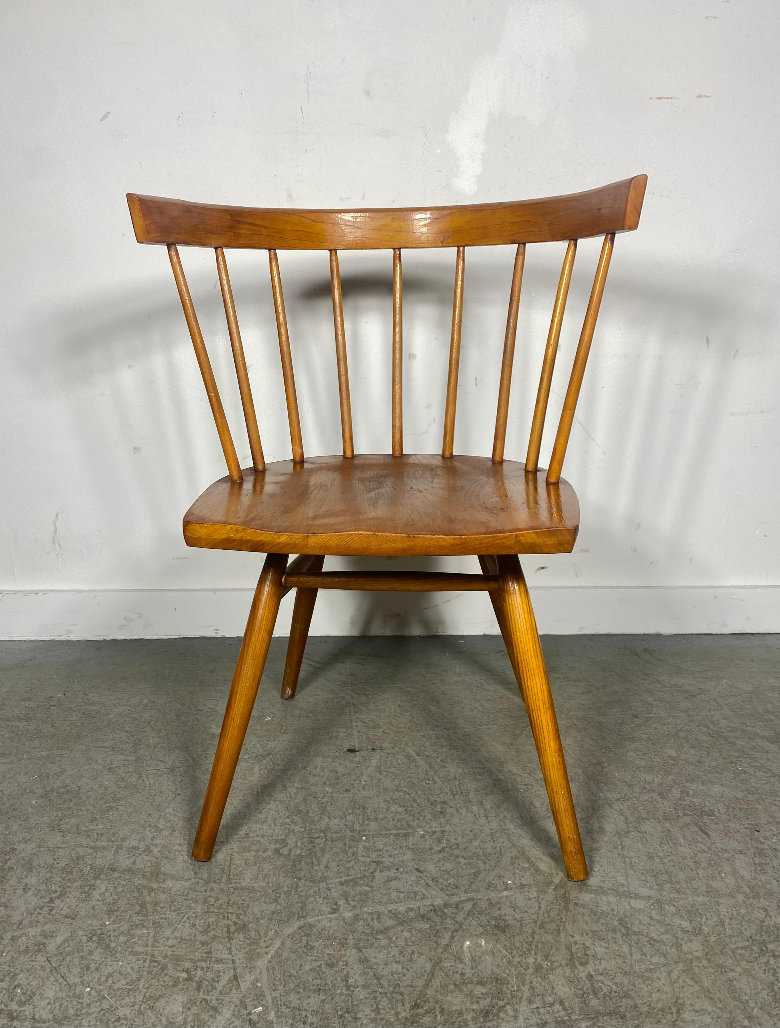 Hickory 1940s Straight Chair by George Nakashima