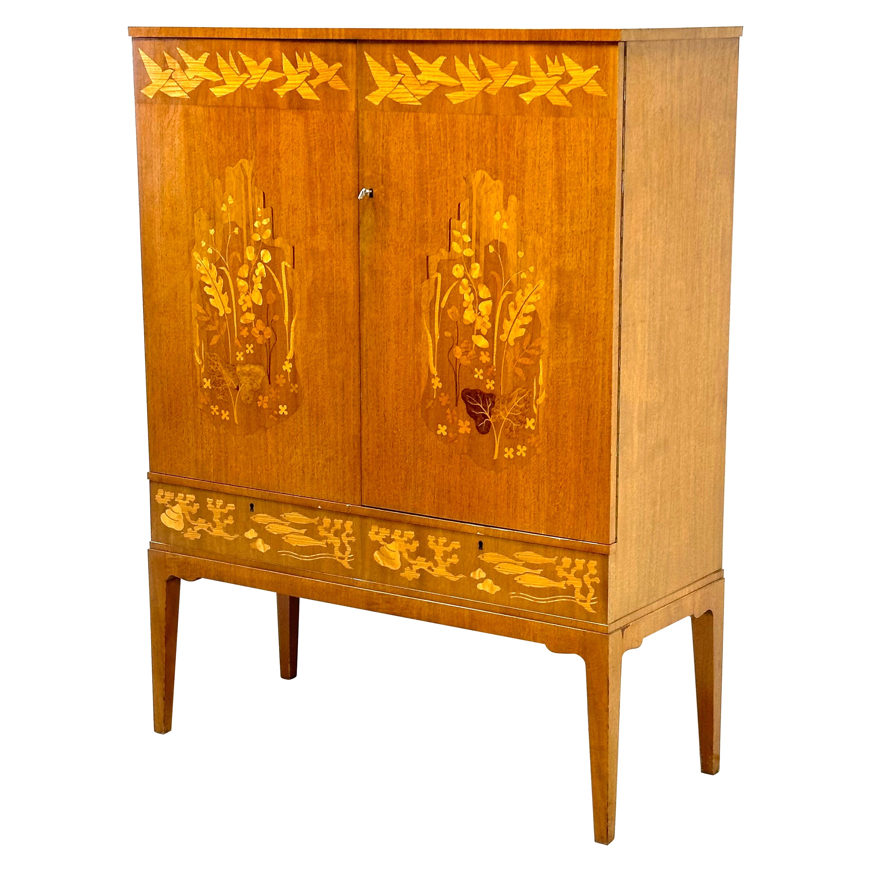 1940’s Swedish Cabinet by Erik Mattson