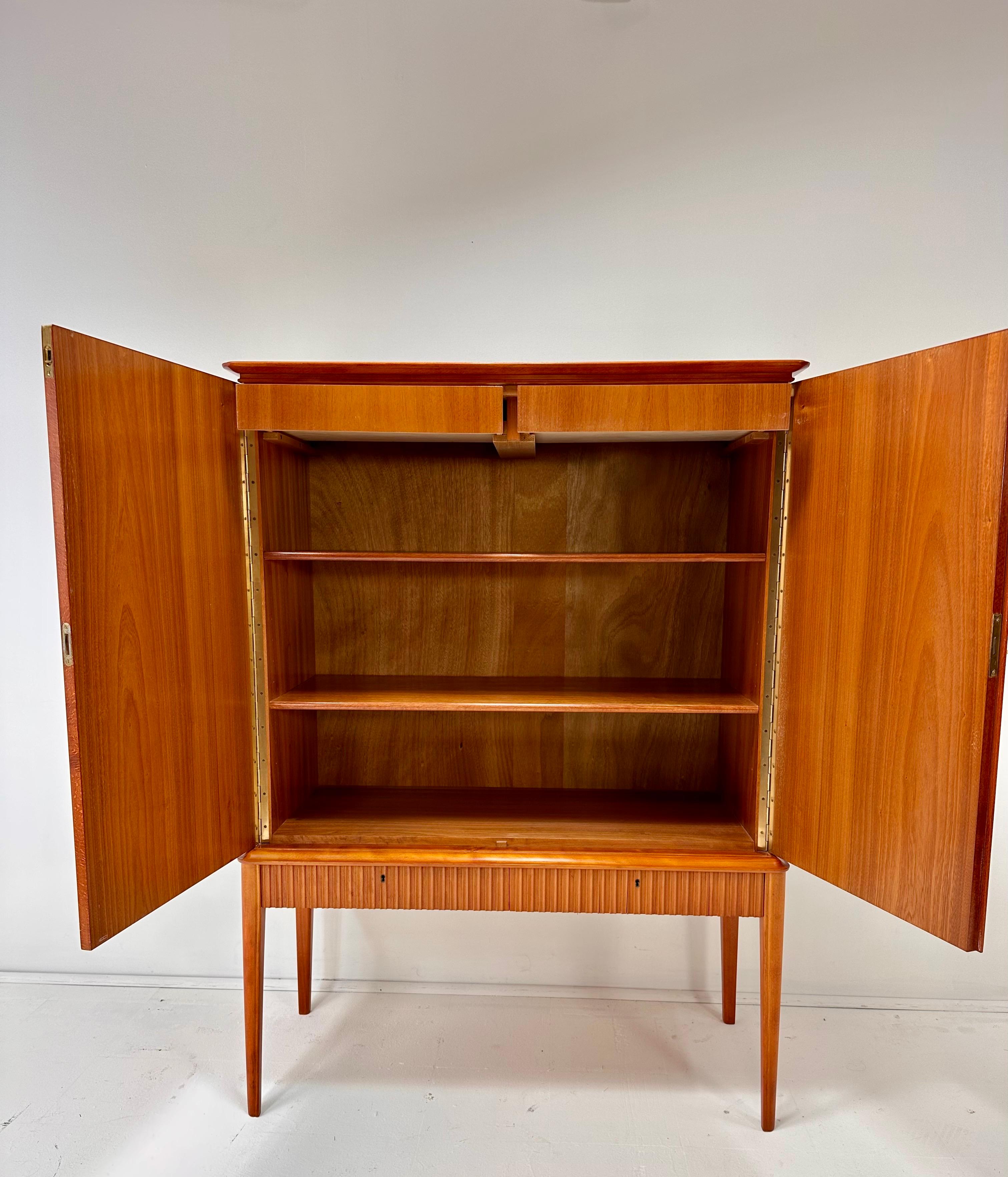 Scandinavian Modern 1940's Swedish Cabinet For Sale