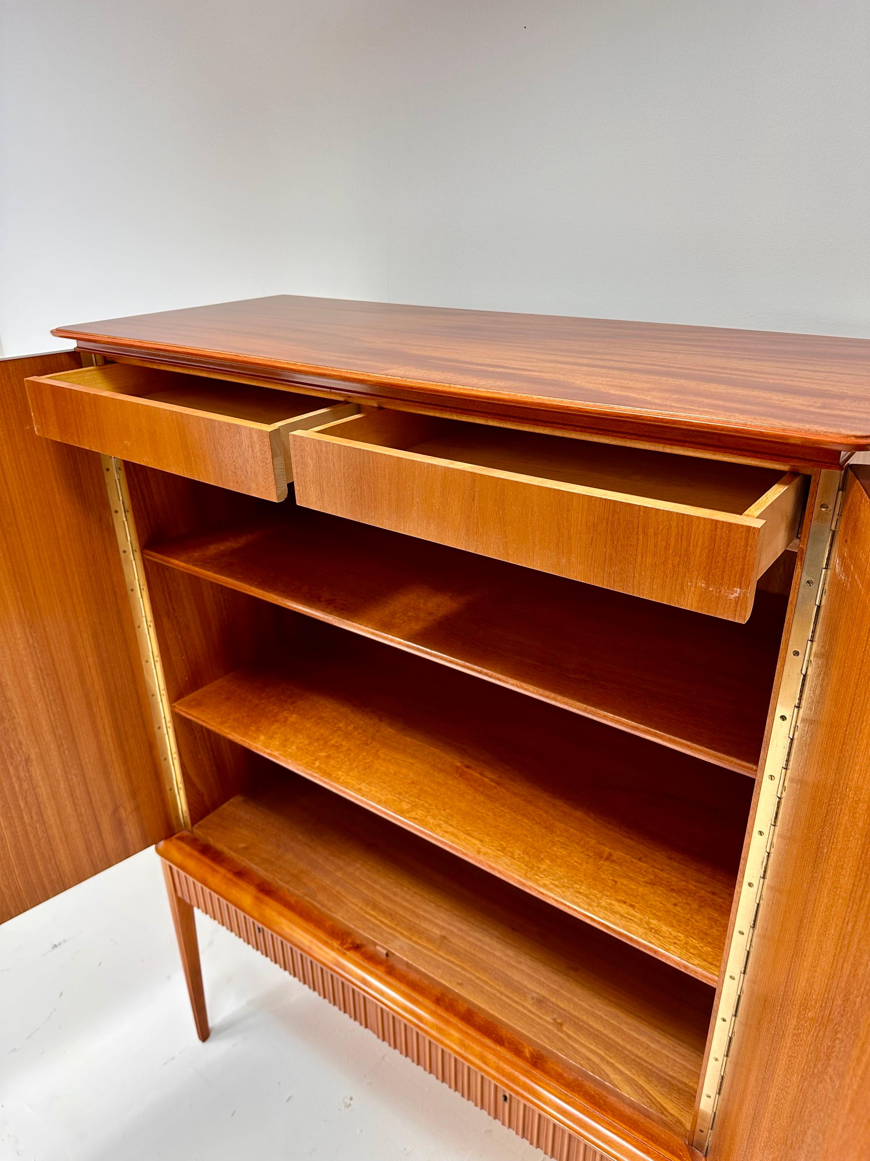 1940's Swedish Cabinet In Good Condition For Sale In Turners Falls, MA