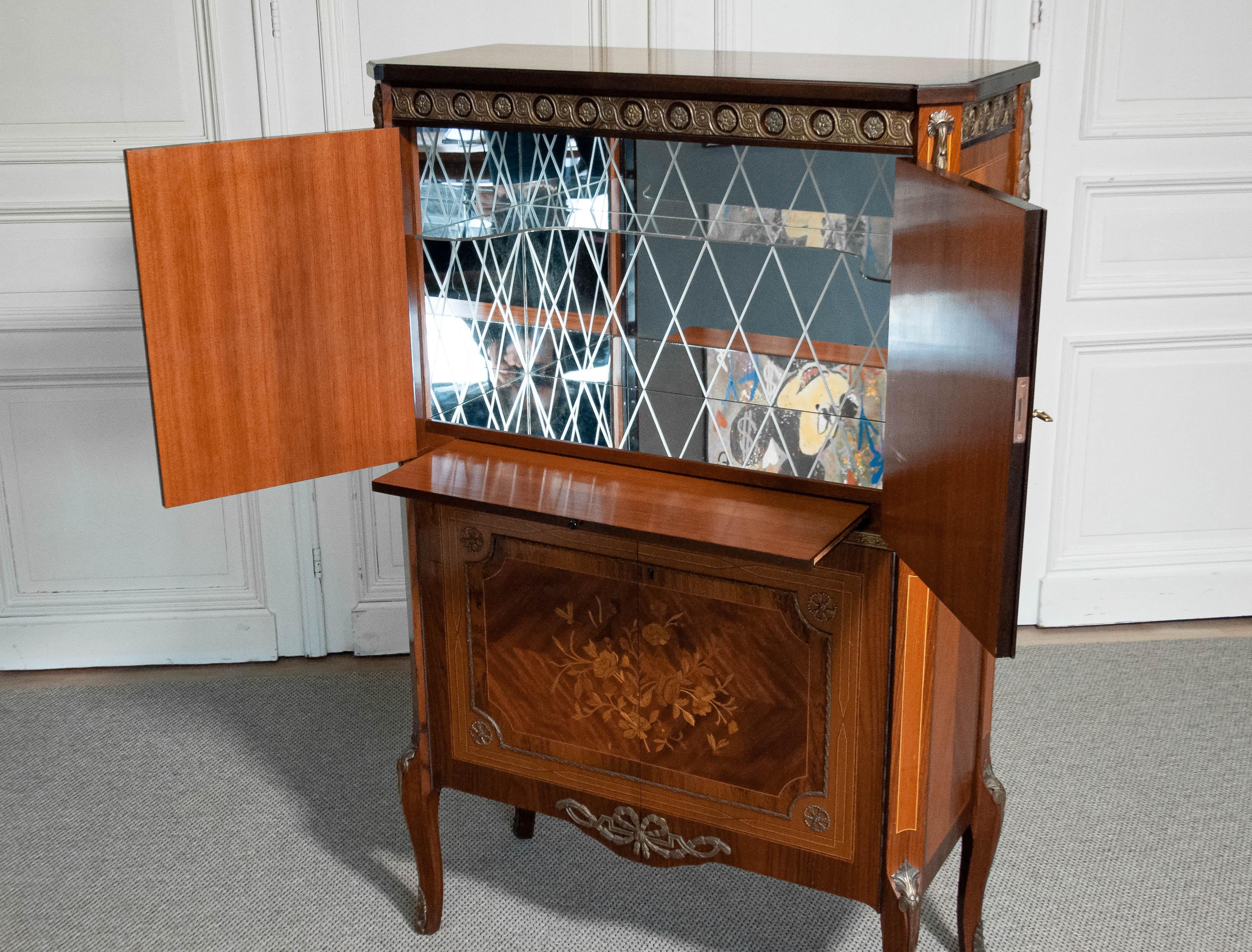 1940s Swedish Grace Drybar Cabinet For Sale 5