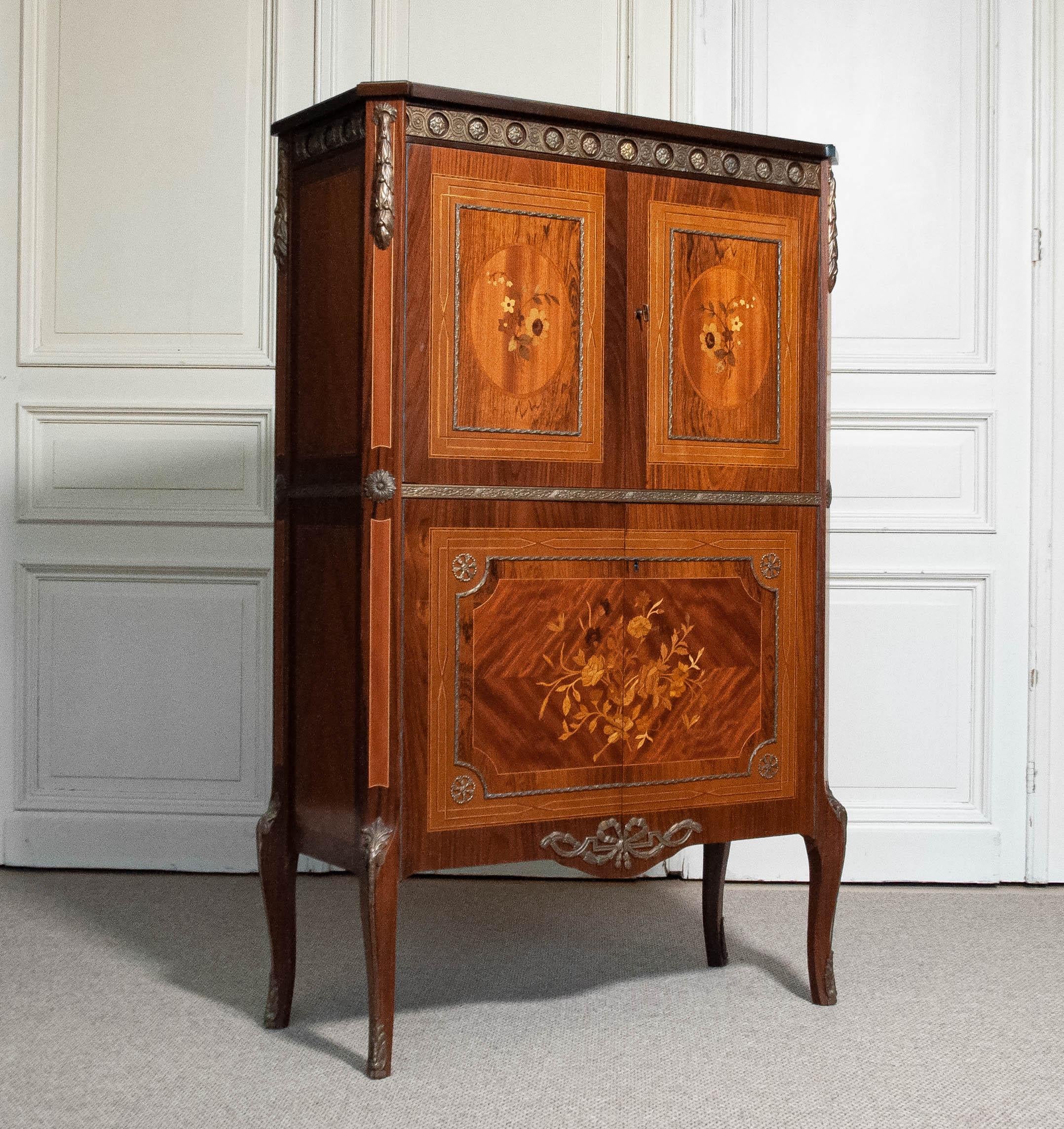 1940s Swedish Grace Drybar Cabinet For Sale 1