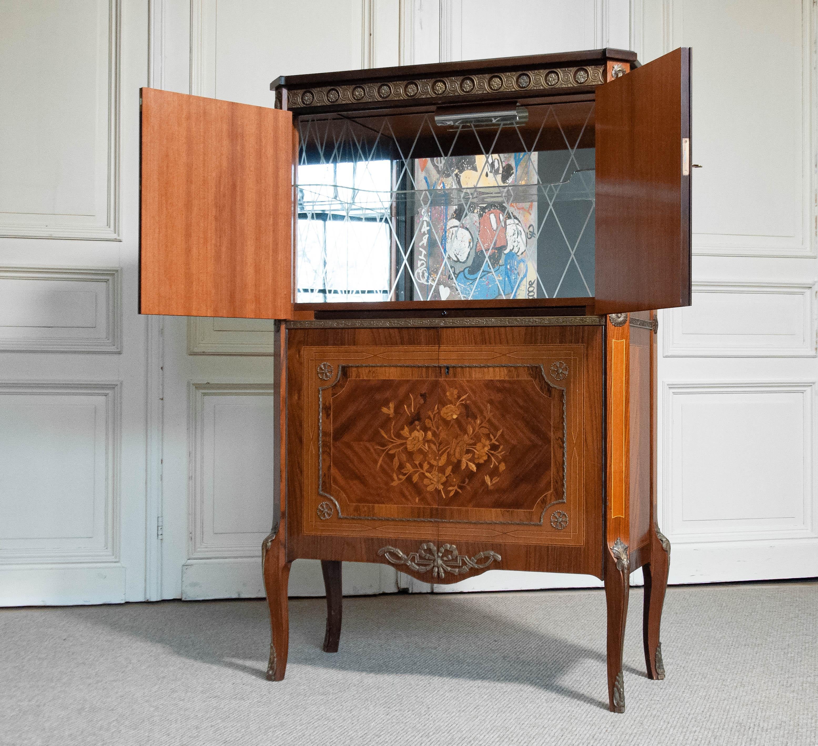 1940s Swedish Grace Drybar Cabinet For Sale 4