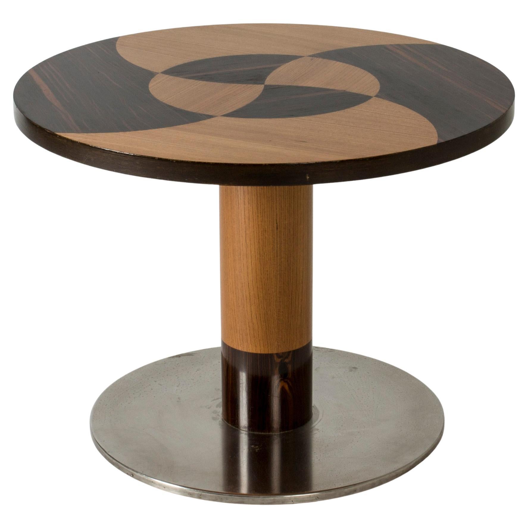 1940s Swedish Modern Coffee table by Otto Schulz for Boet, Sweden, 1930s