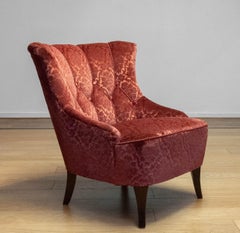 1940s, Swedish Napoleon III–style Club / Armchair