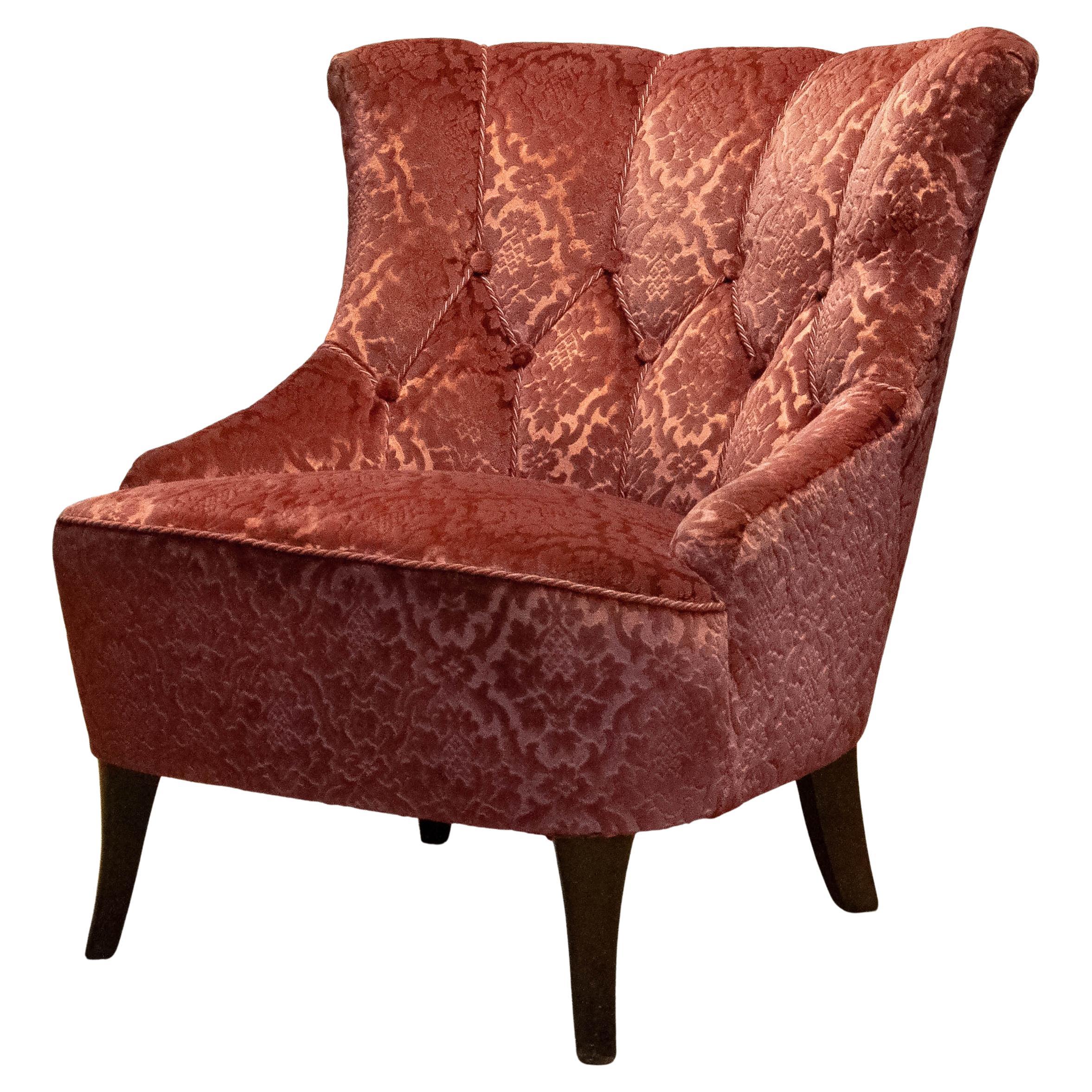 1940s, Swedish Napoleon III–style Club / Armchair