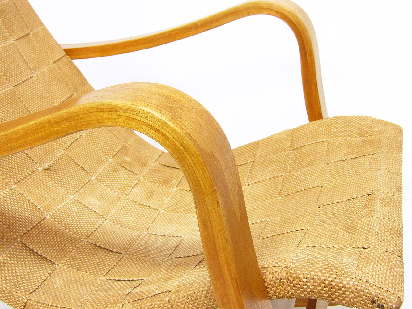 1940s Swedish Rocking Chair by Gustaf Axel Berg For Sale 3