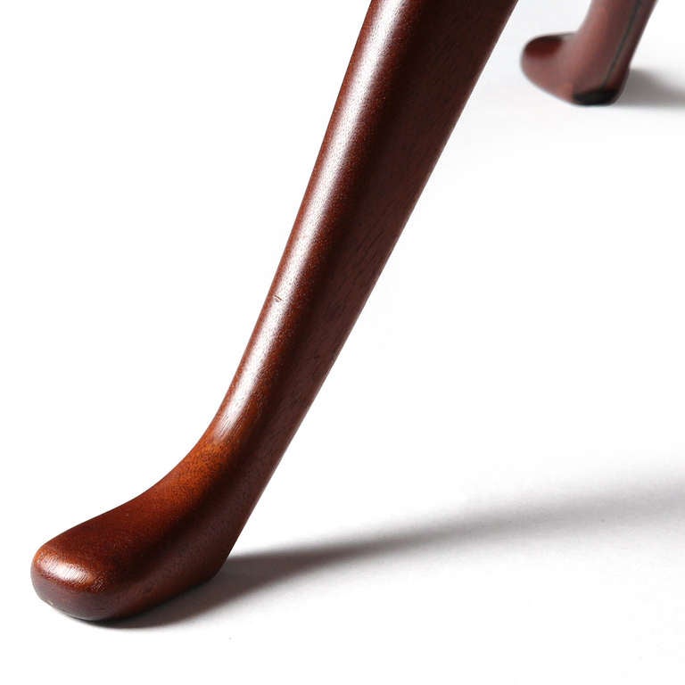 Mid-20th Century Sculpted Cocktail Table by Carl Malmsten, 1940s For Sale