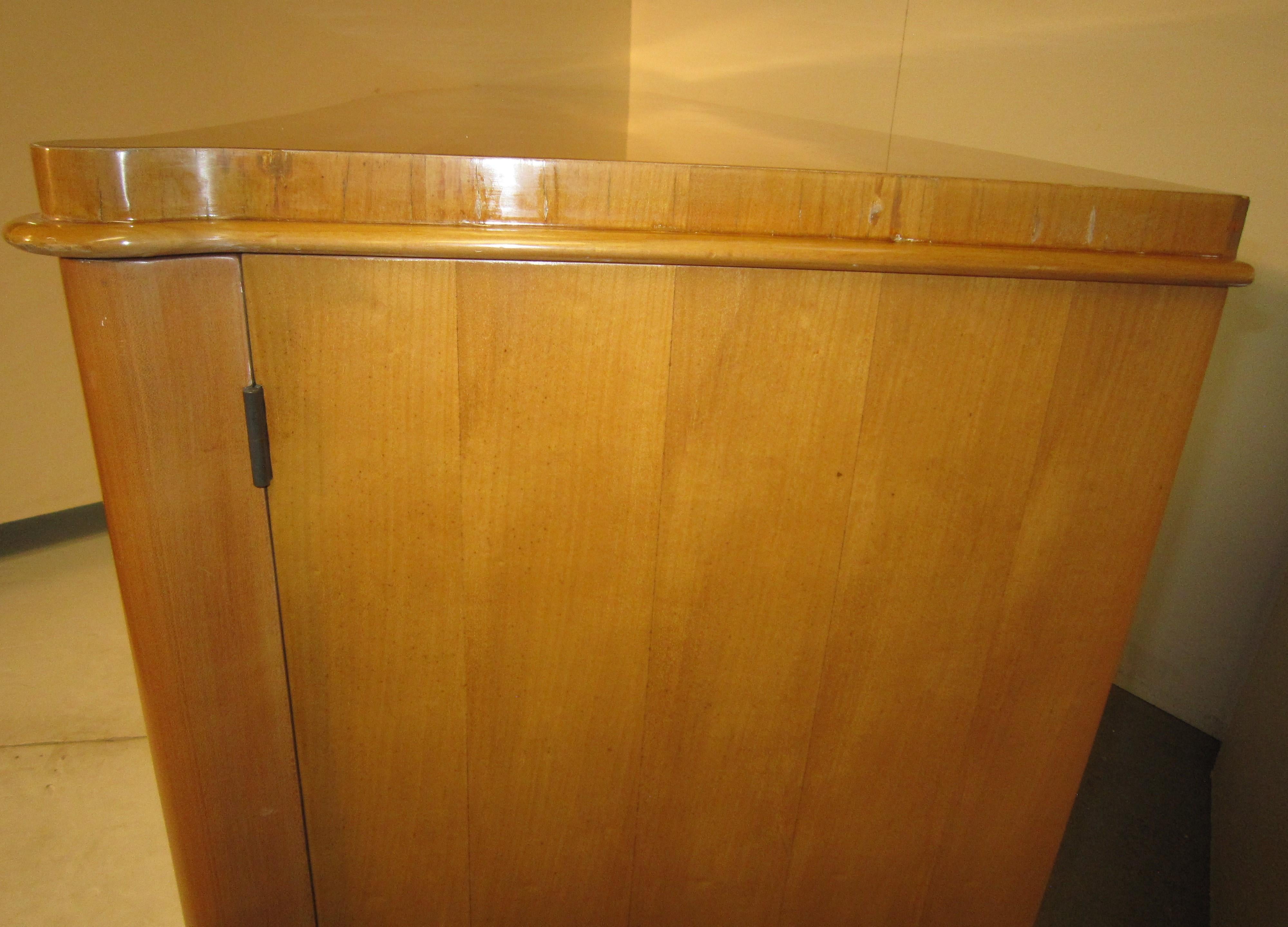 1940s Sycamore Credenza in Parquetry Inlay, Attributed to Andre Arbus 6