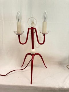 1940's table lamp by René Prou