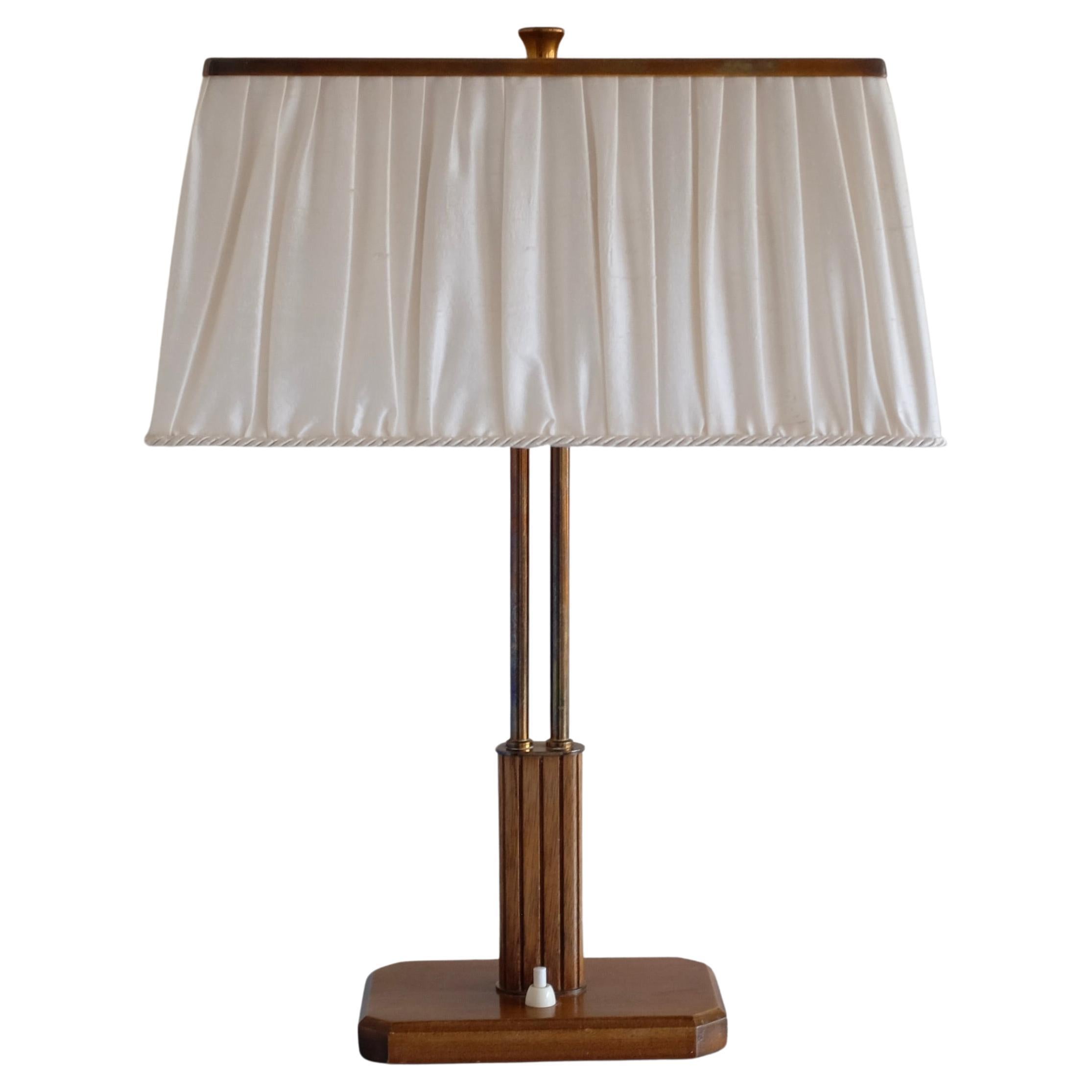 1940s Table lamp model 15485 by Böhlmarks, Sweden For Sale