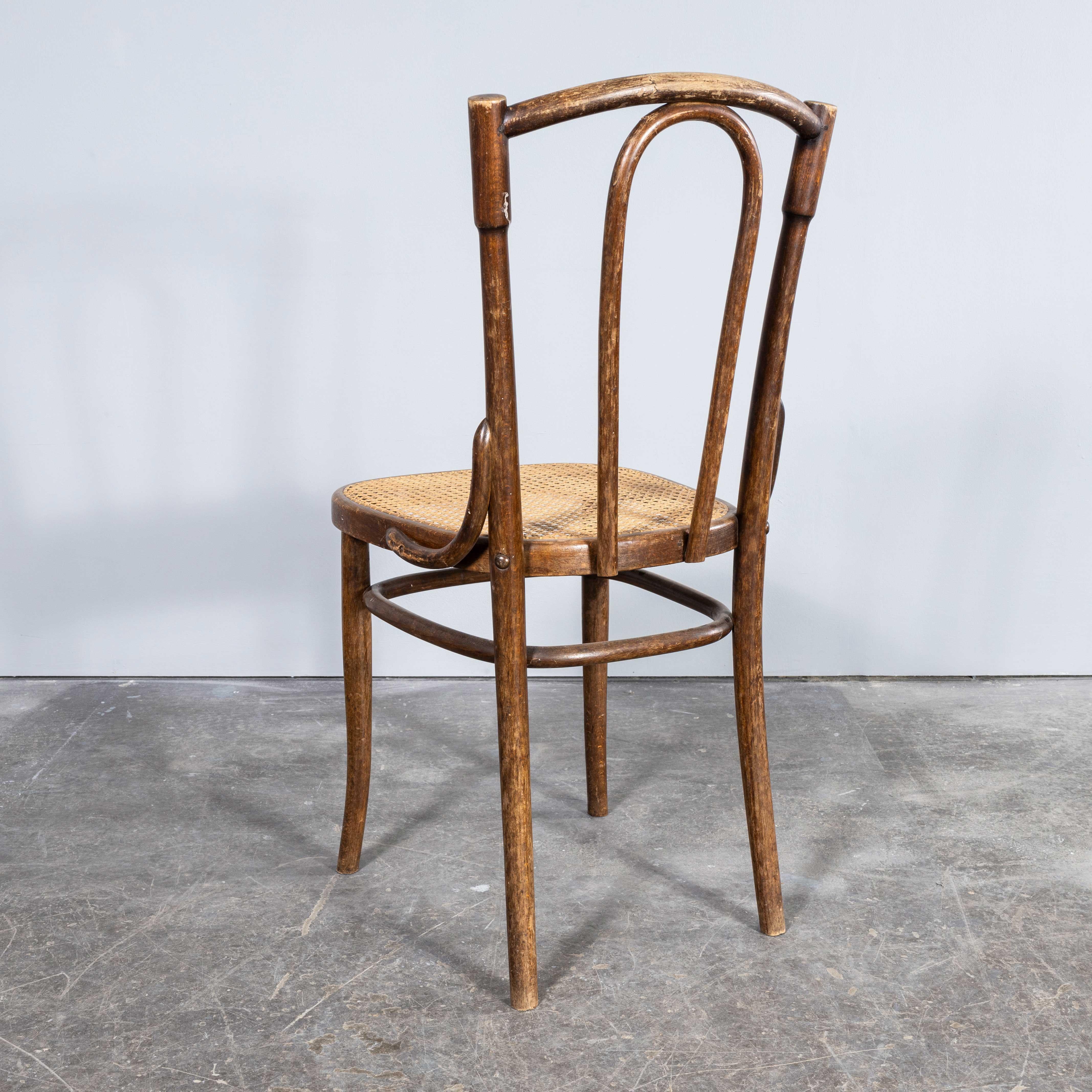 1940's Thonet Original Single Hoop Bentwood Chairs - Set Of Six 5