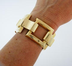 1940s Tiffany & Co. Yellow Gold Retro Bracelet