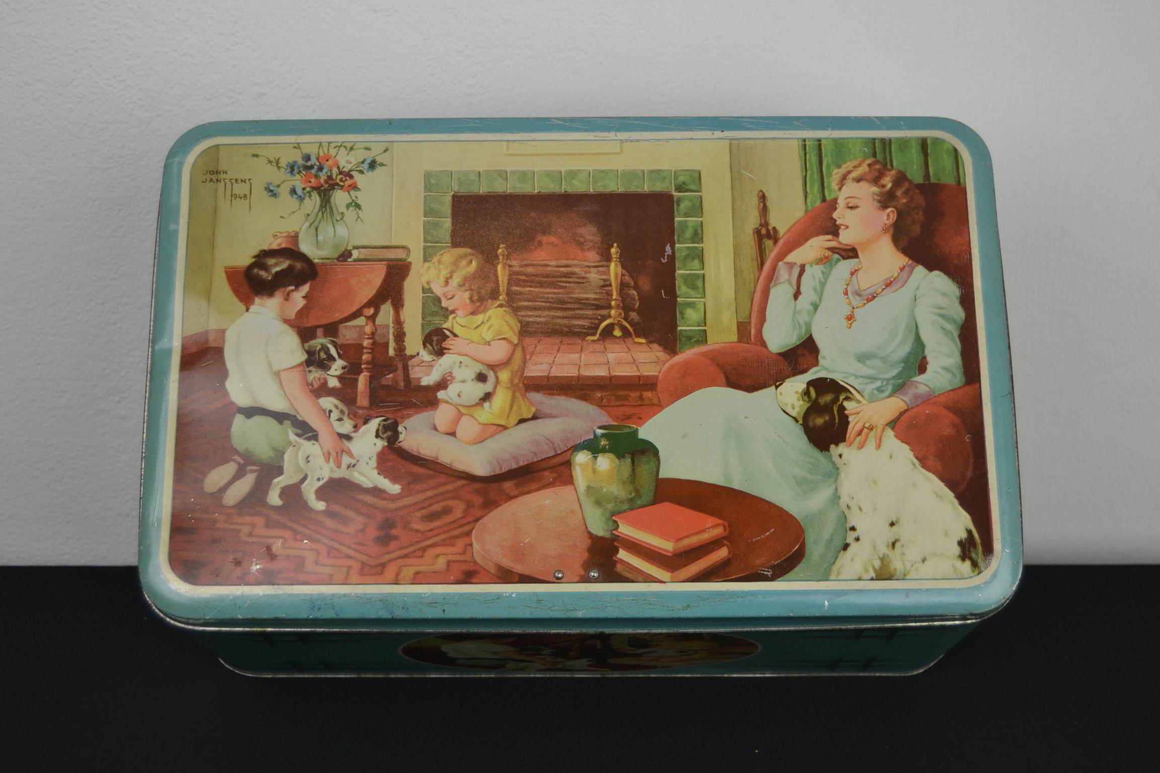 vintage tin boxes for sale