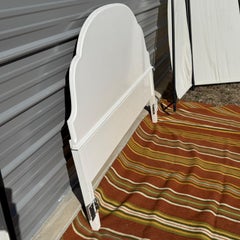1940s Traditional Wood Queen Size Headboard