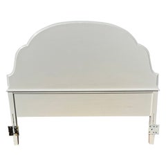 1940s Traditional Wood Queen Size Headboard