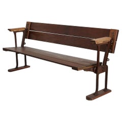 banc de gare des années 1940