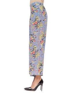 1940s Tropical Starry Night Rayon Lounge Pants