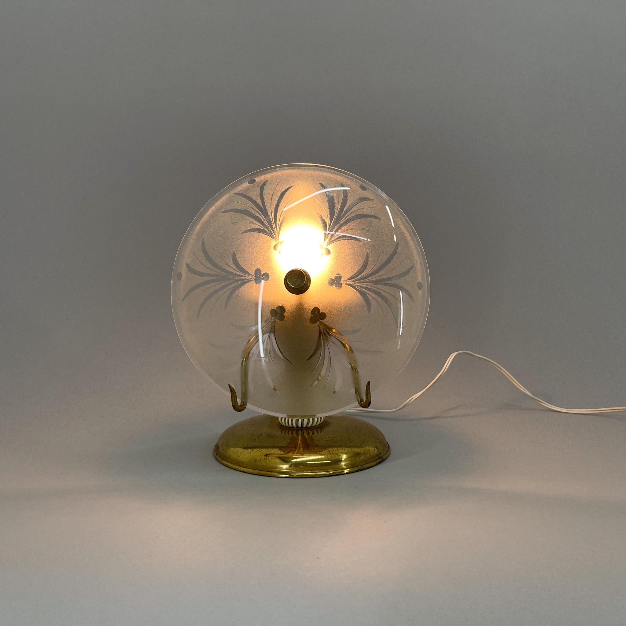 Petite lampe de bureau unique des années 1940, Italie en vente 4