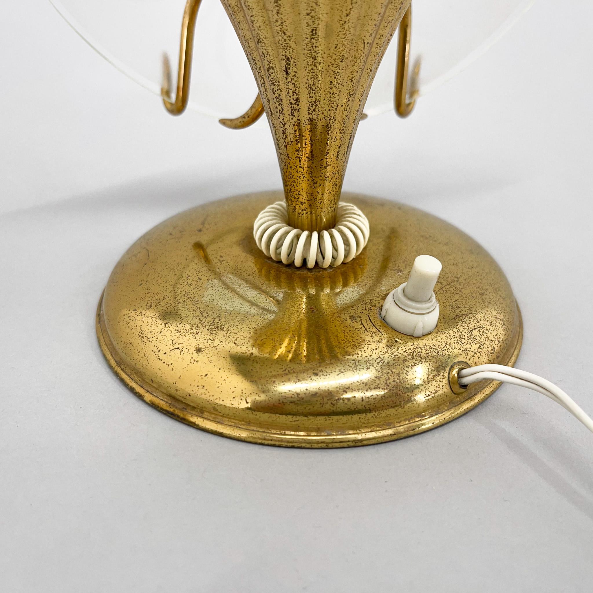 20ième siècle Petite lampe de bureau unique des années 1940, Italie en vente