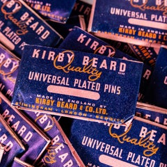 1940's Universal Plated Pins New Old Stock - Juego De Tres Paquetes