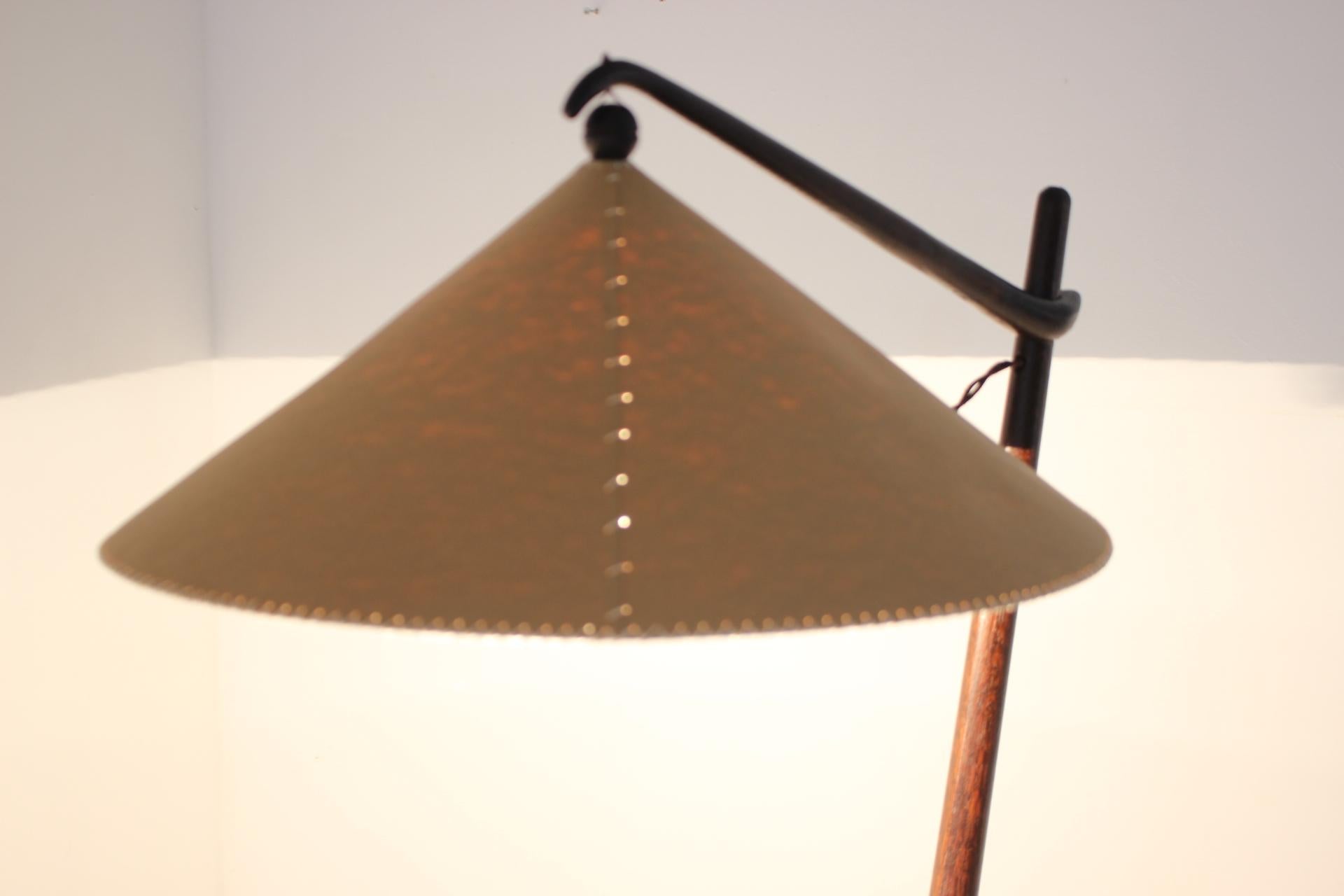 1940s Vaclav Rada Floor Lamp, Czechoslovakia For Sale 12
