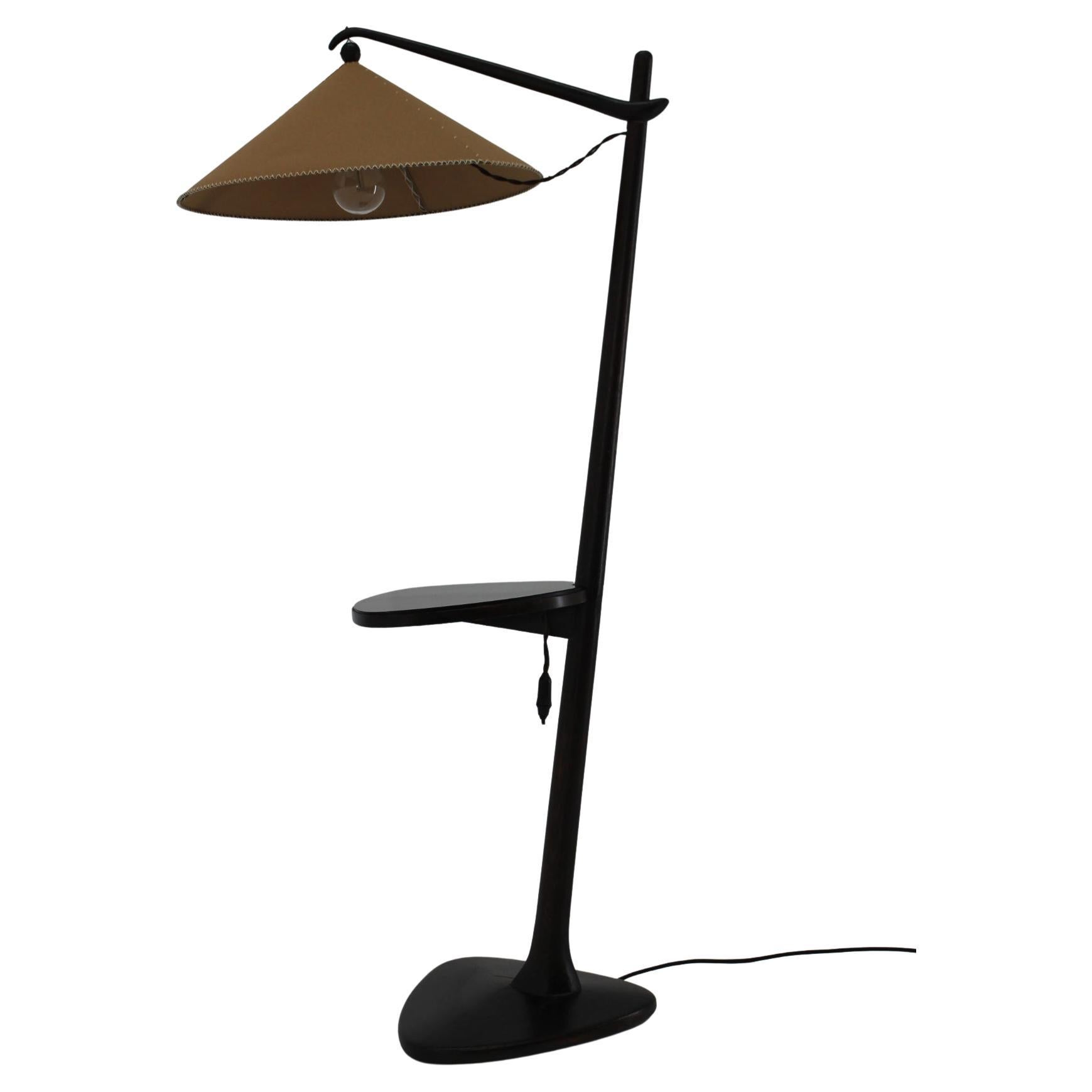 1940s Vaclav Rada Floor Lamp, Czechoslovakia