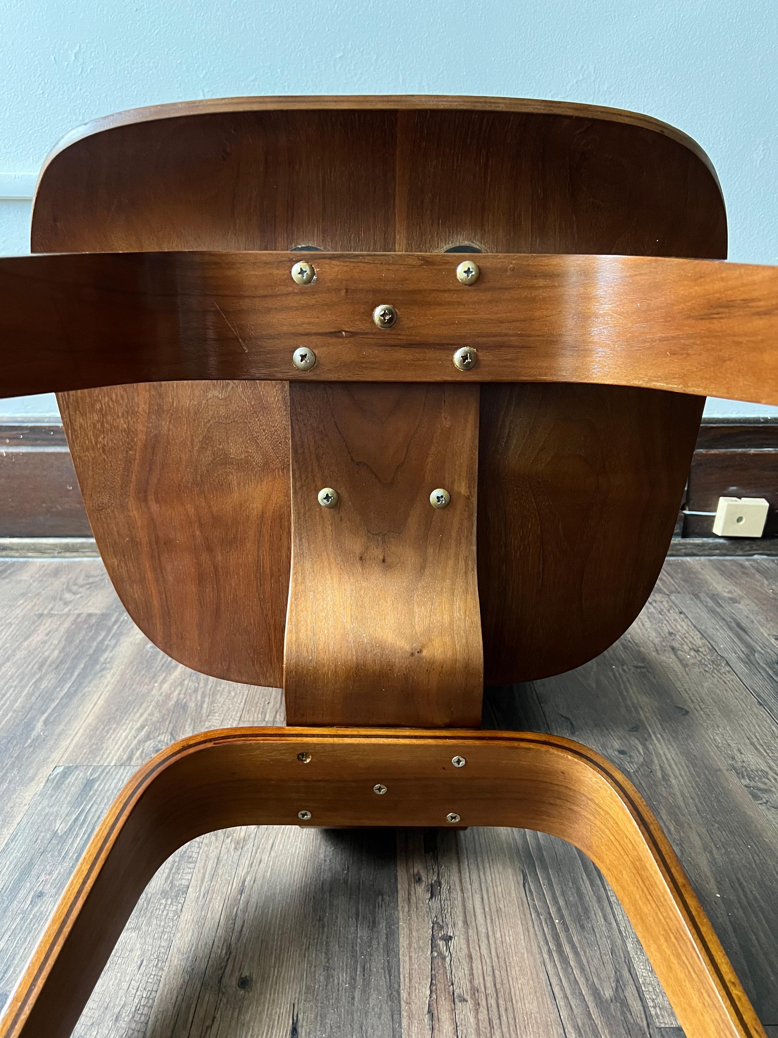 1940er Jahre Vintage Evans Herman Miller Eames Esche Dcw 5-2-5 Stuhl im Zustand „Gut“ im Angebot in Saint Paul, MN