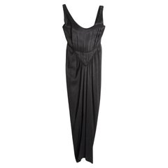 SPECIAL HOLIDAY PRICE: 1940s Vintage evening black dress