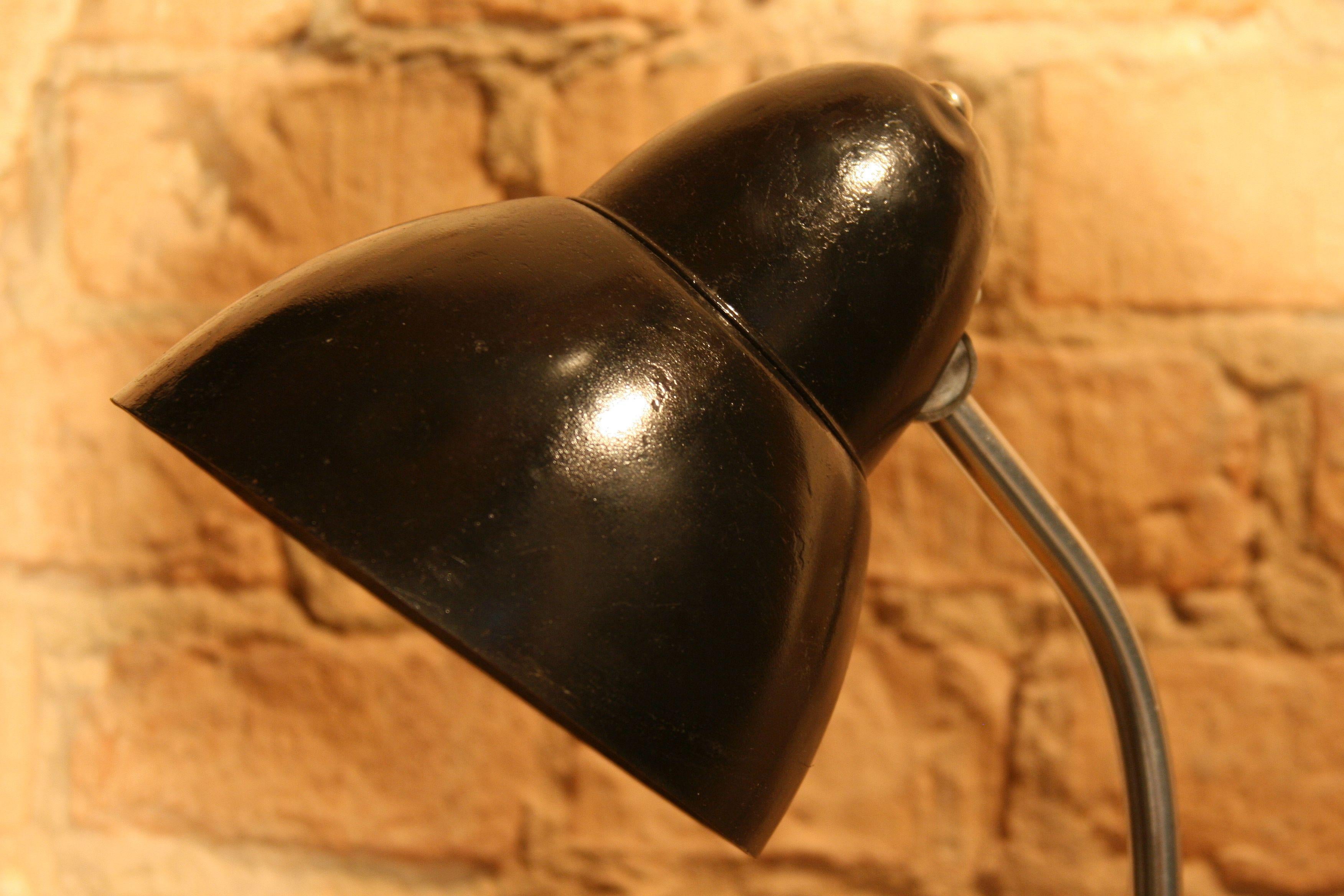 Mid-20th Century 1940s Vintage Polish Table Lamp For Sale