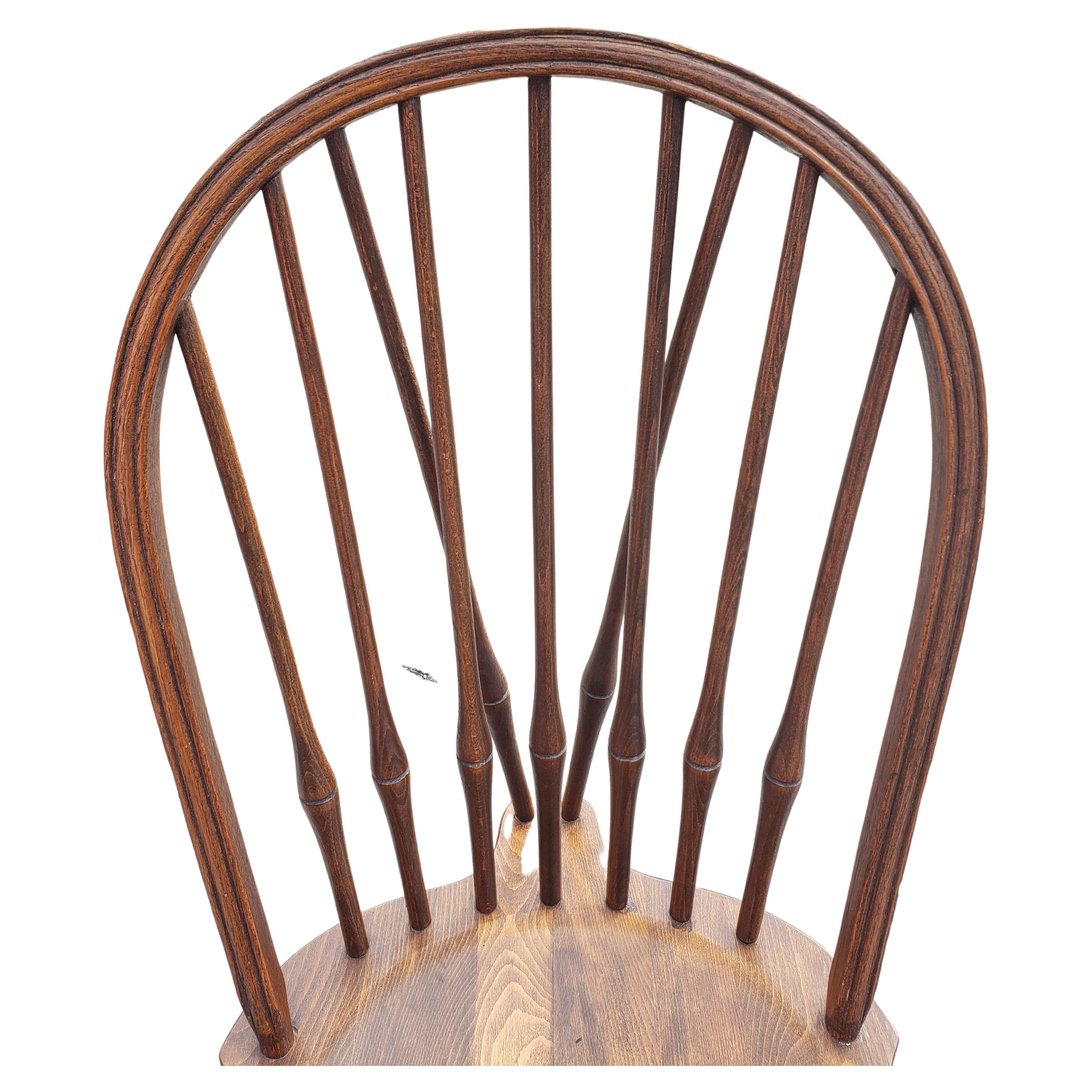 windsor brace back chair