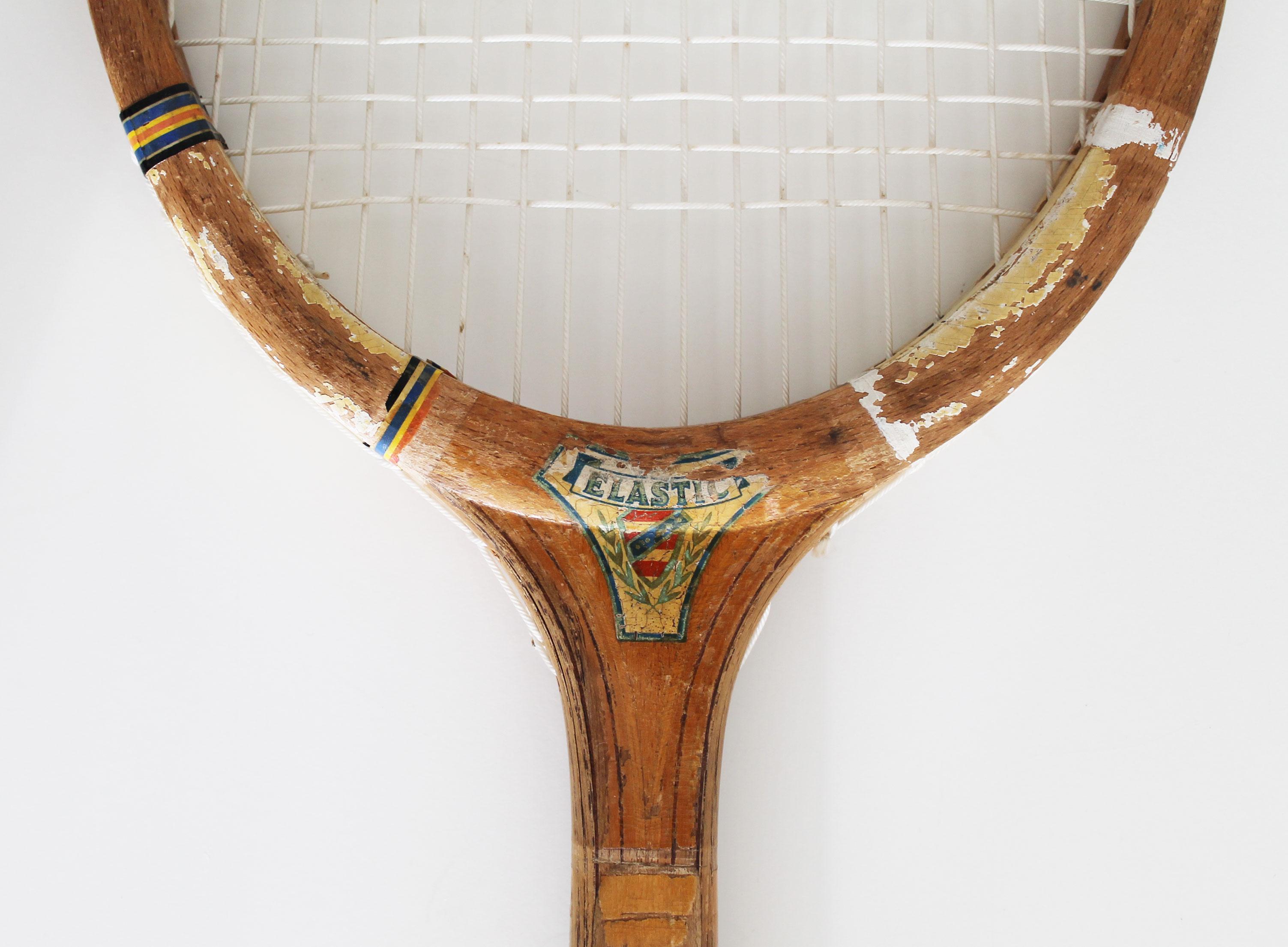 Raqueta de tenis vintage de 1940 en Bastante bueno Estado en Brno, CZ
