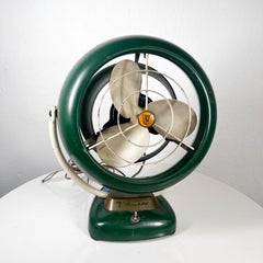Ventilatore elettrico da tavolo Vornado Greene & Greene scuro del 1940