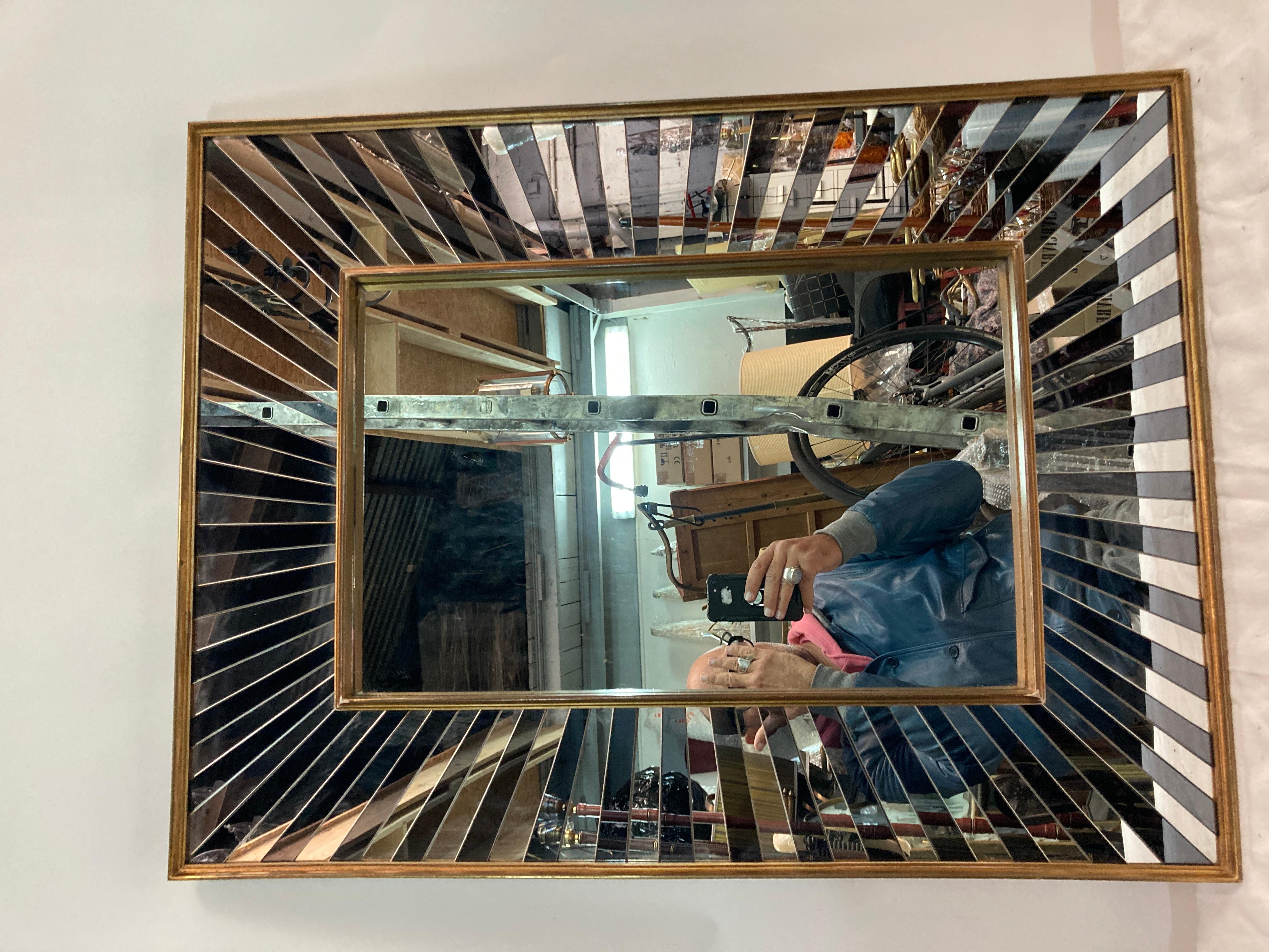Mid-20th Century 1940's wall mirror  For Sale