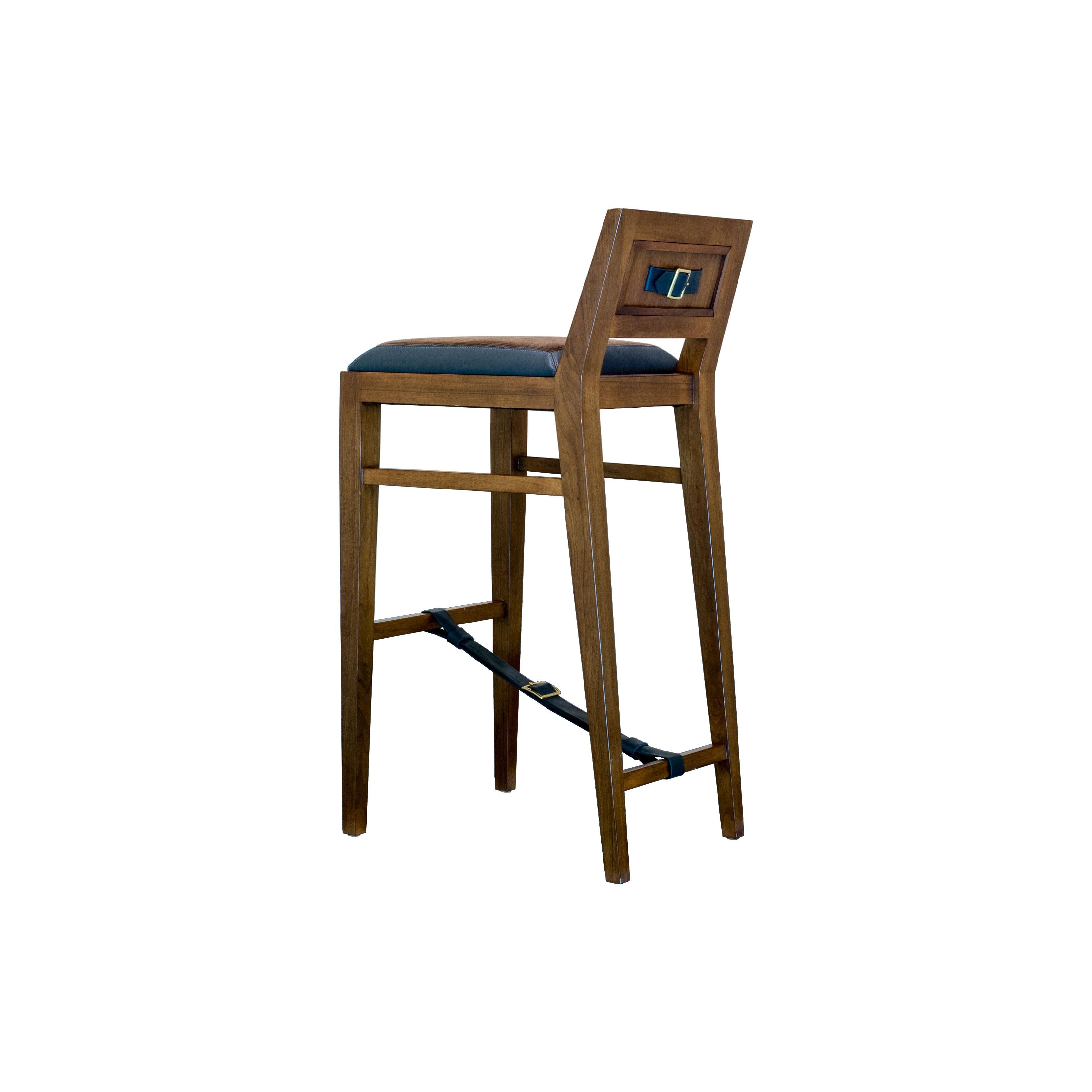 walnut bar stools