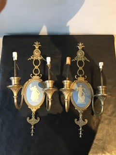 1940s Wedgwood Sconces
