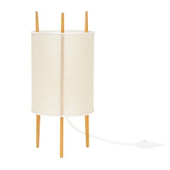 Used 1940s White Sculptural Table Lamp by Isamu Noguchi 'c'