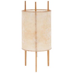 Used 1940s White Sculptural Table Lamp by Isamu Noguchi